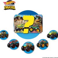 Hot Wheels Monster Trucks 2-Pack, Demolition Doubles Set of 2 Toy Vehicles in 1:64 Scale, for Kids & Collectors (Styles May Vary) - Image 3