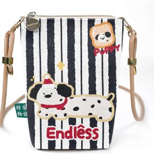 Small Crossbody Bags for Women Cell Phone Sleeves - Adjustable Strap & Double-Sided Printing, Fits 7'' Phones