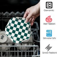 Checkered Spoon Rest for Kitchen Counter, Cooking Spoon Holder for Stove Top, Large Utensil Spatula Rest Tray, Cute Kitchen Gadgets Gift for Housewarmings Weddings - Image 3