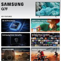 Samsung 55-Inch Class QLED Q7F Series Samsung Vision AI Smart TV (2025 Model, 55Q7F) Quantum HDR, Object Tracking Sound Lite, Q4 AI Gen1 Processor, 4K upscaling, Gaming Hub, Alexa Built-in - Image 5