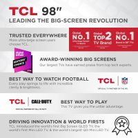 TCL 98-Inch Q65 QLED 4K UHD Smart TV with Google TV (98Q651G, 2024 Model) Dolby Vision, Dolby Atmos, HDR Pro+, Game Accelerator Enhanced Gaming, Voice Remote, Works with Alexa, Streaming Television - Image 5