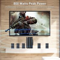 Bobtot Surround Sound Systems Home Theater System - 800 Watts Peak Power 6.5" Subwoofer 5.1/2.1 Wired Stereo Speakers Strong Bass with HDMI ARC Optical AUX Bluetooth Input - Image 3