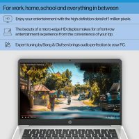 HP Chromebook 14 Laptop, Intel Celeron N4120, 4 GB RAM, 64 GB eMMC, 14" HD Display, Chrome OS, Thin Design, 4K Graphics, Long Battery Life, Ash Gray Keyboard (14a-na0226nr, 2022, Mineral Silver) - Image 3