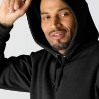 Carhartt Men's Midweight Signature Sleeve Logo Hooded Sweatshirt - Image 6
