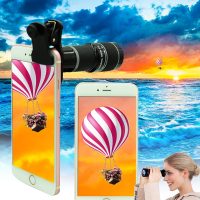 Cell Phone Camera Lens Kit,11 in 1 Universal 20x Telephoto 0.63Wide Angle 15X Macro 198°Fisheye 2X Telephoto Kaleidoscope CPL Starlight Eyemask Tripod,for Most iPhone Smartphone (Black) - Image 3