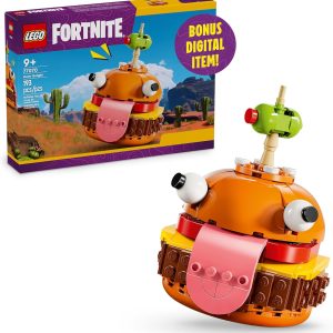 LEGO Fortnite Durrr Burger Building Set - Kids Toy for Gamers, Ages 9+ - Display Model, Collectible Fortnite Toy - Gift for Boys & Girls - 77070