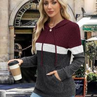 Lylinan Womens Cozy Textured Sweaters Fall Fashion Hoodies Trendy Outfits S-XXL - Image 6