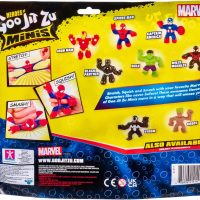 Heroes of Goo Jit Zu Marvel Mega Mini 6 Pack - Squishy, Stretchy, Gooey Mini Heroes - Ironman, Spider-Man, Captain America, Miles Morales, Hulk and Black Panther - Image 9