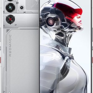 REDMAGIC 10S Pro Smartphone 5G, 144Hz Gaming Phone, 6.85" 1.5K AMOLED, Under Display Camera, Android Phone, 24GB+1TB, Dual-Sim, US Unlocked Cell Phone Silver