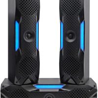 Rockville HTS56 1000W 5.1 Channel Home Theater System, Bluetooth, USB, 8" Subwoofer, LED Light Effects, Remote Control, Optical Input, for Movies, Music & Karaoke - Image 3