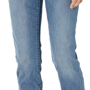 Amazon Essentials Women's Jeans, Mid Rise Straight Leg Style, Slim Fit