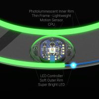 TOSY Flying Ring - 16 Million Color RGB or 12 LEDs, Super Bright, Lost Mode, Auto Light Up, Camping Essentials for Kids/Teens/Boy/Girl, Safe & Soft, Waterproof, Pool/Beach Games, Lightweight Toy - Image 3