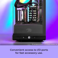 iBUYPOWER Y40 PRO Black Gaming PC Desktop Computer AMD Ryzen 9 7900X CPU, NVIDIA GeForce RTX 5070Ti 16GB GPU, 32GB DDR5 RGB 5200MHz RAM, 2TB NVMe SSD, Windows 11 Home, Keyboard, Mouse - Y40BA9N57T01 - Image 3