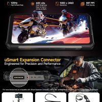 Ulefone Armor 34 Pro 5G Rugged Smartphone with 150 Lumens Projector, 32GB+512GB ROM/2TB, 25500mAh 66W, Android 15, 6.95" 120Hz, 64MP+50MP+50MP 32MP, 1100LM LED Light/Waterproof/NFC/Dual 5G/Widevine L1 - Image 7