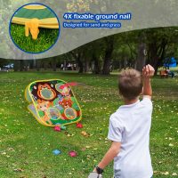 Animal Bean Bag Toss Game Toy Outdoor Toss Game, Family Party Party Supplies for Kids, Gift for Boys Birthday or Christmas for Toddlers Ages 3 4 5 6 Year Old - Image 6