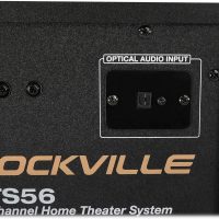Rockville HTS56 1000W 5.1 Channel Home Theater System, Bluetooth, USB, 8" Subwoofer, LED Light Effects, Remote Control, Optical Input, for Movies, Music & Karaoke - Image 8