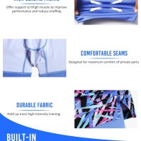 maamgic Mens 5" Gym Running Shorts for Men 2 in 1 Quick Dry Workout Athletic Shorts - Image 3