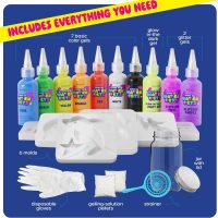 Dan&Darci Aqua Fairy Water Gel Kit for Kids - Craft for Kids - Magic Elf Toy Kits - Waters Pets - DIY Squishy Maker - Make Your Own Squishies Toys Crafts for Boys & Girls Ages 6-12 - Image 3