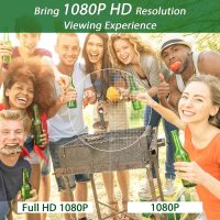 Didar Blu Ray DVD Player, Ultra Mini 1080P Blue Ray Disc Player Home Theater Play All DVDs and Region A 1 Blu-Rays, Support Max 128G USB Flash Drive + HDMI/AV Output + Built-in PAL/NTSC with Cables - Image 5