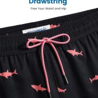 maamgic 2 in 1 Mens Swim Trunks 7 Inch Swim Shorts Swim Suits Board Shorts - Image 5