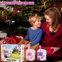 Walkie Talkies Toys for Girls:Unicorn Toys 2 Pack Birthday Gifts for 3 4 5-7 8 Year Old Girls Toy for 4 5 6 7 8-10 Year Old Camping Outdoor Games,Christmas Stocking Stuffers for Girls Kids - Image 6