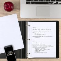 Five Star Loose Leaf Paper + Study App, College Ruled Filler Notebook Paper, Reinforced, Fights Ink Bleed, 8-1/2" x 11", 80 Sheets (170102) - Image 7
