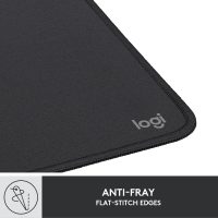 Logitech Mouse Pad - Studio Series, Computer Mouse Mat with Anti-Slip Rubber Base, Easy Gliding, Spill-Resistant Surface, Durable Materials, Portable, in a Fresh Modern Design, Graphite - Image 5