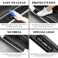4PCS Car Door Edge Guards Door Sill Protector for Honda 2023-2025 2026 HRV HR-V Accessories ABS Plastic Material Matte Black Car Door Threshold Protection - Image 6