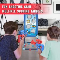 YEEBAY Shooting Game Toy for Age 6, 7, 8,9,10+ Years Old Kids, Boys - 2pk Air Guns & Shooting Target & 24 Foam Balls - Ideal Gift - Compatible with Toy Guns - Image 6