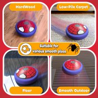 Soccer Toys for Boys 4-6 Hover Soccer Ball Indoor Gifts for Boys Kids Toys Birthday Gifts for 4 5 6 7 8 9 10 Year Old Boy Air Floating Soccer Toy with LED Lights Foam Bumper - Image 5