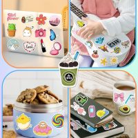 300 Pcs Stickers for Kids, Cute Water Bottle Vinyl Waterproof Laptop Stickers for Students Gifts School Supplies Classroom Teacher Prizes Sticker Pack for Kids Girls Teens - Image 2