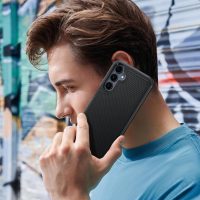 FNTCASE for Samsung Galaxy A16-5G Case: Dual Layer Protective Heavy Duty Cell Phone Cover with Non Slip Textured Back - Shockproof Rugged Military Grade Drop Protection Bumper Tough Black - Image 8