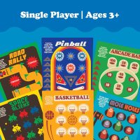 Original Waterfuls Classic Handheld Water Games – Kids Games, Retro Travel Games, Fidget Toys for Kids, Autism Toys, 6 Interchangeable Back Panels, Screen Free Play, Portable, Ages 3+ - Image 4