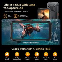 Blackview BV6200Plus Rugged Phone Android 15, 98dB Super Speaker 11000mAh, 24GB+256GB/2TB Rugged Smartphone Unlocked, 6.56" HD+ 90Hz Waterproof Phone 2025 NFC/Fingerprint/GPS/T-moblie/IP69K/3 Slots - Image 8