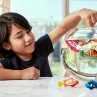 Robo Alive Robo Fish Robotic Swimming Fish (Teal + Orange) by ZURU Water Activated, Changes Color, Comes with Batteries, Amazon Exclusive (2 Pack) Series 3 - Image 6