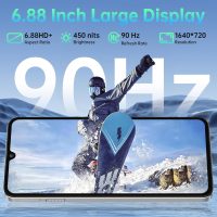 OUKITEL C59 Pro Unlocked Cell Phone Android 15-6.88”HD+ Screen 10000 mAh Battery 24GB +256GB Expand 1TB Mobile Phones with 120LM Flashlight, NFC 13MP Camera Smartphone, Fingerprint/4G Dual SIM/OTG - Image 7