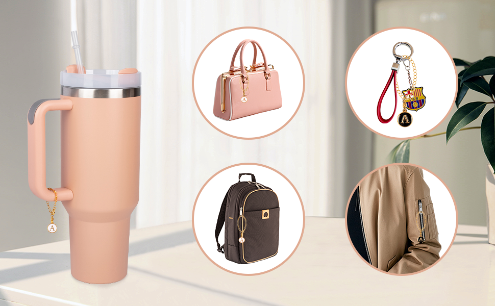 Letter Charms Accessories for Stanley Simple Modern Cup