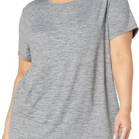 Amazon Essentials Women's Active Quick Dry Tech Stretch Short-Sleeve Crewneck T-Shirt (Available in Plus Size), Multipacks - Image 5
