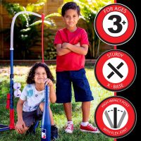 Franklin Sports Grow-with-Me Kids Baseball Batting Tee + Stand Set for Youth + Toddlers - Youth Baseball, Softball + Teeball Hitting Tee Set for Boys + Girls - Image 6
