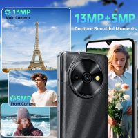 OUKITEL C59 Pro Unlocked Cell Phone Android 15-6.88”HD+ Screen 10000 mAh Battery 24GB +256GB Expand 1TB Mobile Phones with 120LM Flashlight, NFC 13MP Camera Smartphone, Fingerprint/4G Dual SIM/OTG - Image 8
