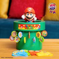 TOMY Pop Up Super Mario Board Game - Family and Preschool Kids Games for Family Game Night - Kids Activities and Super Mario Toys - Girls and Boys Games - 2-4 Players - Ages 4 Years and Up - Image 2