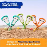 SwimWays Hydro Lacrosse, Blue, Outdoor Games for Adults & Kids, Swimming Pool Accessories and Pool Party Games, Blue - Image 5