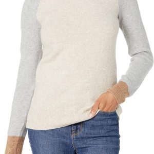 Amazon Essentials Women's Regular-Fit Soft Touch Long-Sleeve Crewneck Sweater