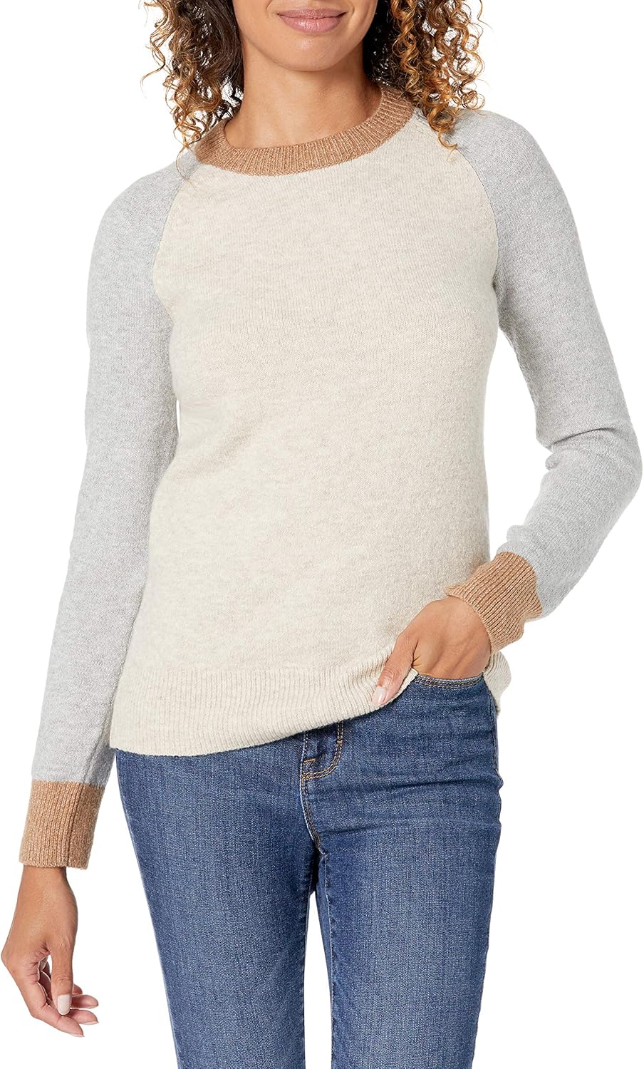 Amazon Essentials Women’s Regular-Fit Soft Touch Long-Sleeve Crewneck Sweater