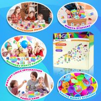 1000pcs Party Favors Goodie Bags for Kids, Fidget Toys Pack, Stocking Pinata Stuffers, Birthday Gifts, Classroom Prize, Treasure Box, Carnival Prizes, Easter Eggs Fillers - Image 4