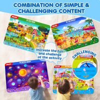 Search and Find Activity Books for Kids Ages 3-5, Toddler Travel Games Toys for Car Airplane, Road Trip Activities for Kids Games 4-8, Preschool Learning Activities, Educational Seek Birthday Gifts - Image 4