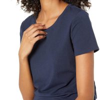 Amazon Essentials Women's Active Quick Dry Tech Stretch Short-Sleeve Crewneck T-Shirt (Available in Plus Size), Multipacks - Image 3