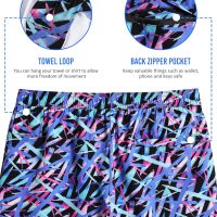 maamgic Mens 5" Gym Running Shorts for Men 2 in 1 Quick Dry Workout Athletic Shorts - Image 4