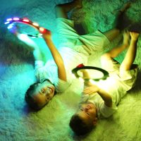 TOSY Flying Ring - 16 Million Color RGB or 12 LEDs, Super Bright, Lost Mode, Auto Light Up, Camping Essentials for Kids/Teens/Boy/Girl, Safe & Soft, Waterproof, Pool/Beach Games, Lightweight Toy - Image 6
