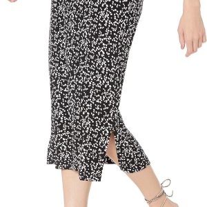 Amazon Essentials Women's Pull-On Knit Midi Skirt (Available in Plus Size)